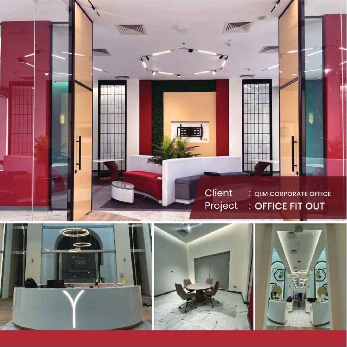 QLM Corporate Office project image by Line and Space